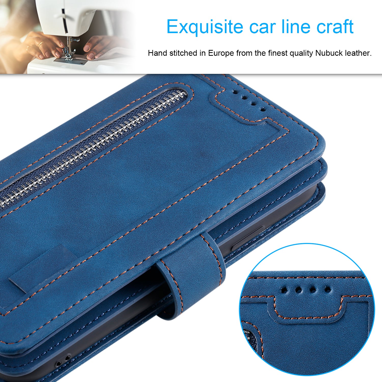 For Xiaomi Redmi Note 13 Pro 5G / Poco X6 5G Case 9 Card Slots PU Leather Phone Cover For Xiaomi Redmi Note 13 Pro 5G / Poco X6 5G Case 9 Card Slots PU Leather Phone Cover